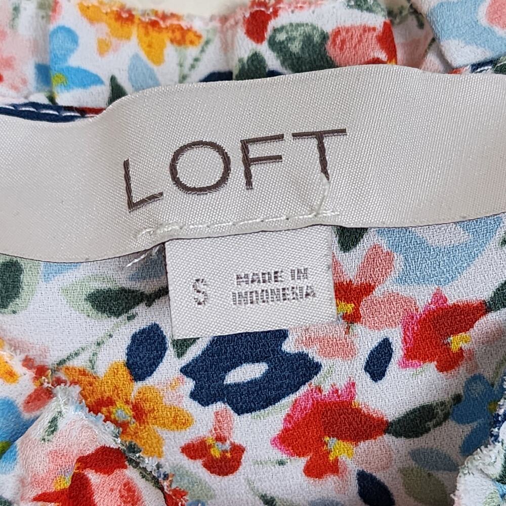 Floral Cold-Shoulder Cami Top in Multicolor - Picture 4 of 7